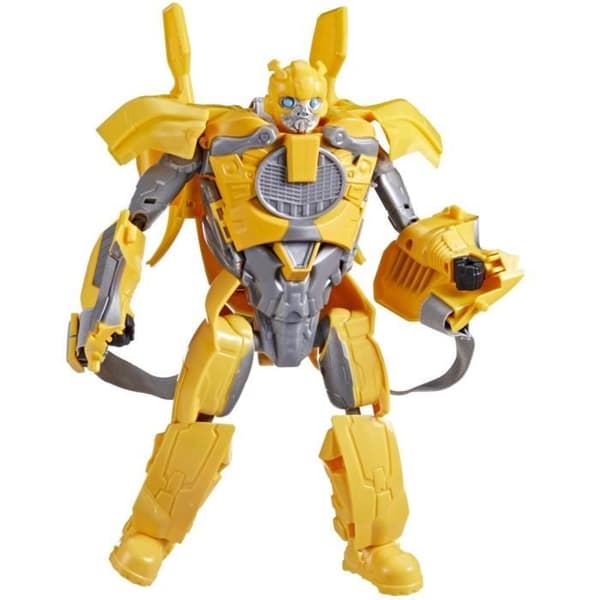 Transformers One Piece Bumblebee B-127 2-i-1 figur, 25 cm skala, kan konverteres til en maske, interaktivt legetøj, fra 6 år