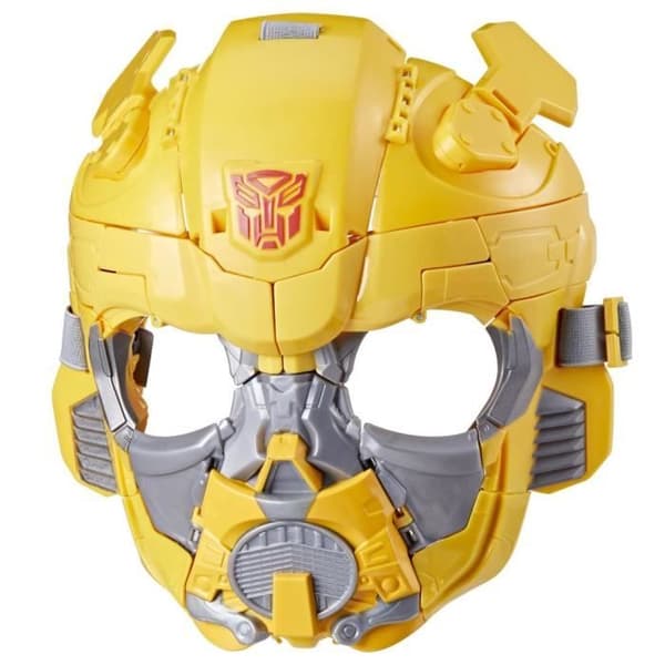 Transformers One Piece Bumblebee B-127 2-i-1 figur, 25 cm skala, kan konverteres til en maske, interaktivt legetøj, fra 6 år