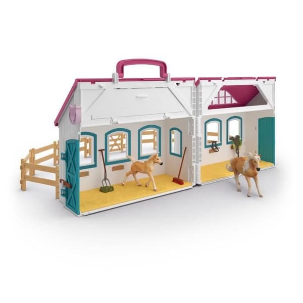 SCHLEICH 42703 Hesteklub Transportabelt Staldsæt, Alders 4+