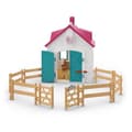 Miniatyrbillede 6 af 6: SCHLEICH 42703 Hesteklub Transportabelt Staldsæt, Alders 4+