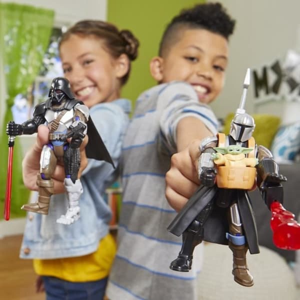 MixMashers Darth Vader, 12 cm deluxe brugerdefinerbar figur, der kan blandes med tilbehør, Star Wars, Fra 4 år