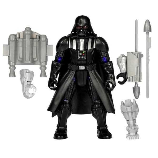 MixMashers Darth Vader, 12 cm deluxe brugerdefinerbar figur, der kan blandes med tilbehør, Star Wars, Fra 4 år