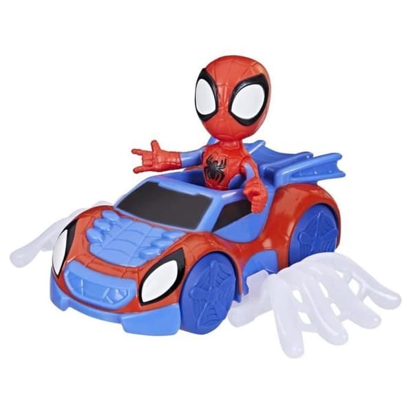 Hämähäkin hämähäkkiauto, Marvel, taaperolelut, Hämähäkkimies ja hänen poikkeukselliset ystävänsä