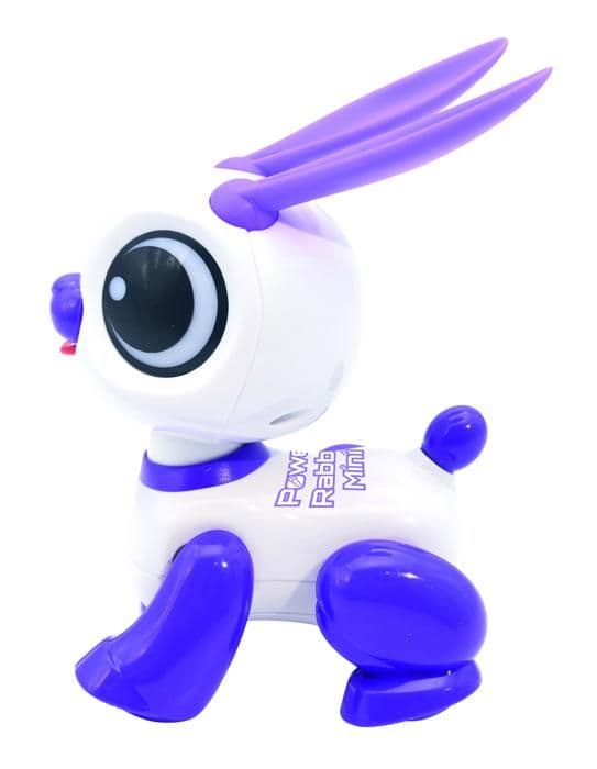 Power Rabbit Mini - Robotkanin med lys- og lydeffekter, håndklappekontrol, gentagelse