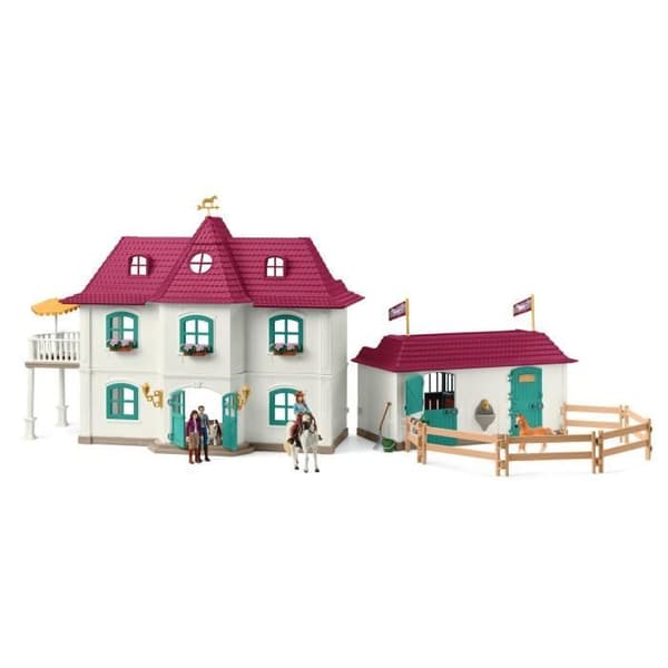 Lakeside Large Equestrian Center Box, SCHLEICH 42706, Hesteklub, Fra 4 år