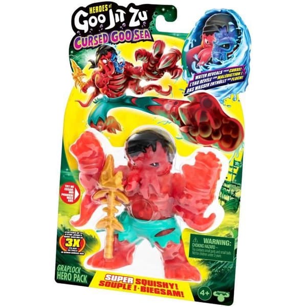 Figur - HEROES OF GOO JIT ZU - Förbannade Goohavet - GJZ Grablock - 11 cm