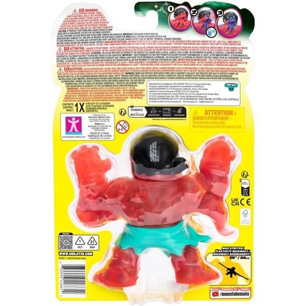 Figur - HEROES OF GOO JIT ZU - Förbannade Goohavet - GJZ Grablock - 11 cm