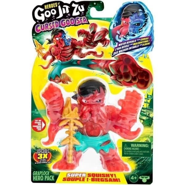 Figur - HEROES OF GOO JIT ZU - Förbannade Goohavet - GJZ Grablock - 11 cm