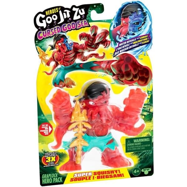 Figur - HEROES OF GOO JIT ZU - Förbannade Goohavet - GJZ Grablock - 11 cm