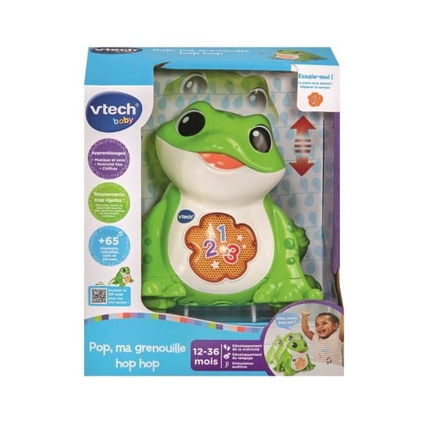 VTECH-POP, MIN HOP HOP FRØ