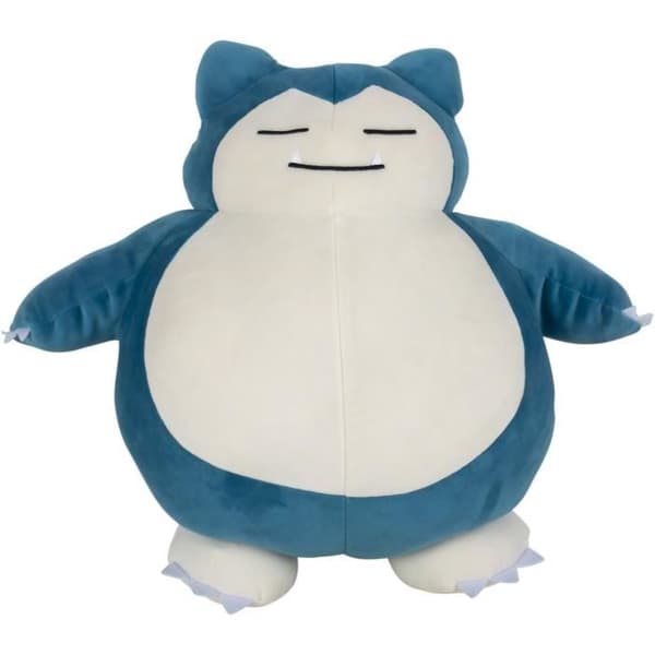 Plys - BANDAI - Pokémon Snorlax - 40 cm, blød og fluffy