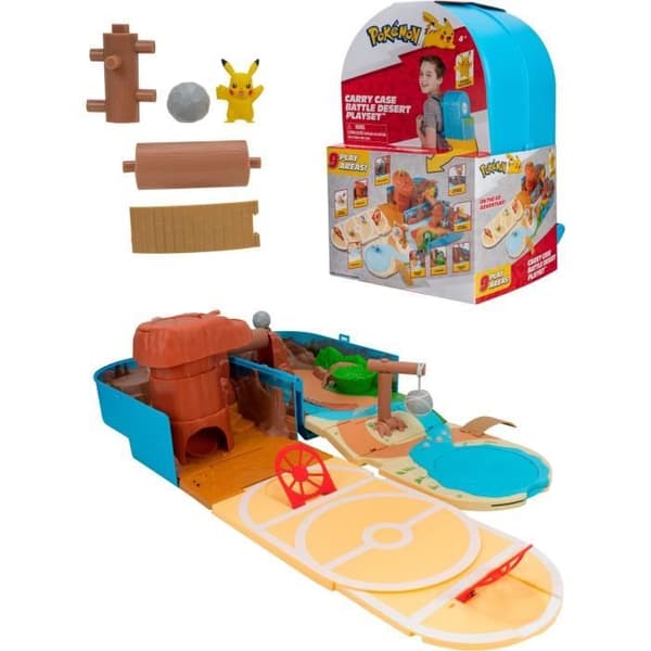 Ørkentræner-rygsæk - BANDAI - Pokémon - Bærbart Pokémon-spilunivers
