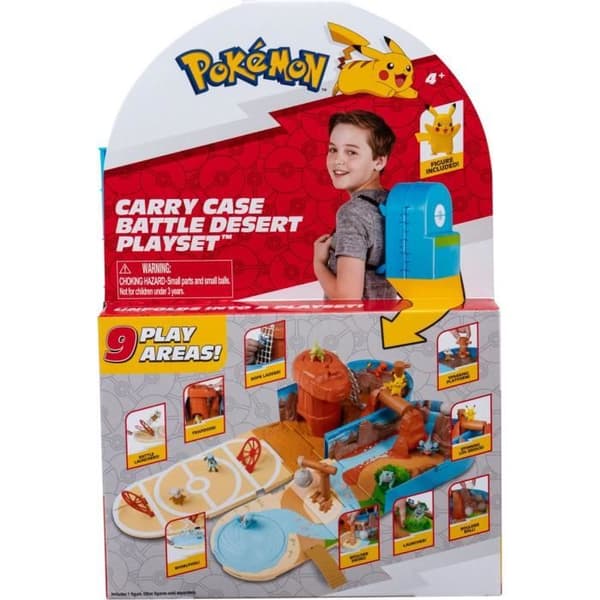 Ørkentræner-rygsæk - BANDAI - Pokémon - Bærbart Pokémon-spilunivers