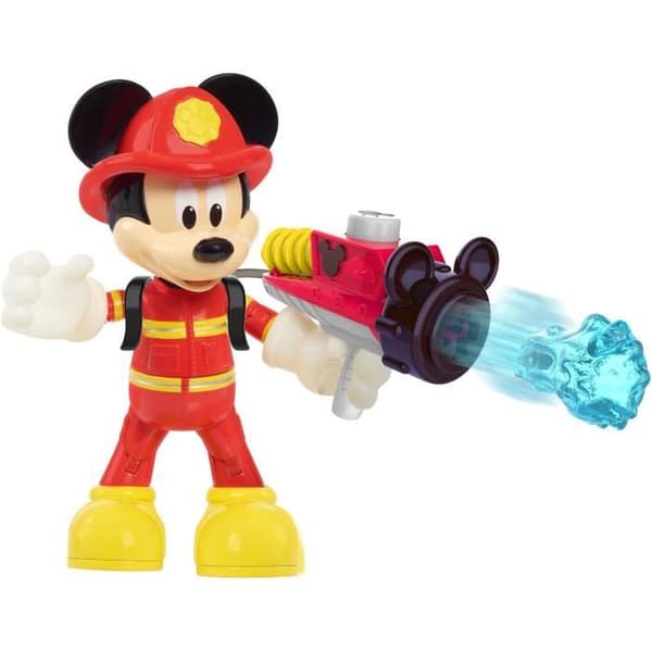 Mikki Hiiri Palomies Figuuri 15 cm - DISNEY - Lelu lapsille 3-vuotiaista alkaen - MCC20 - Nivelletty