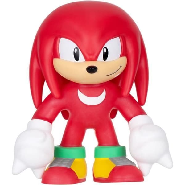 Knuckles-hahmo - Sonic - Goo Jit Zu - 11 cm - Punainen ja valkoinen - Sekoitus - Kiina