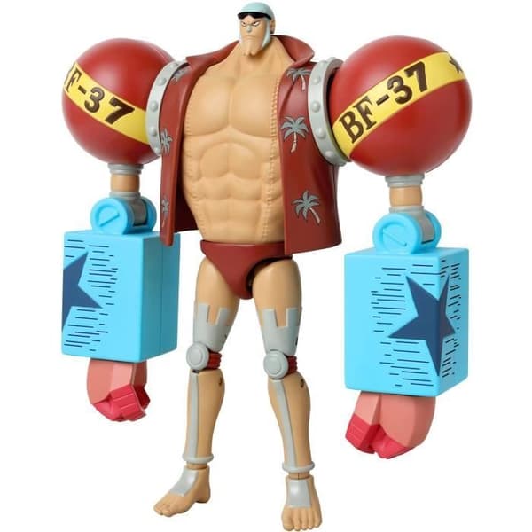 Anime Heroes figur - Bandai - One Piece - Franky - 17 cm