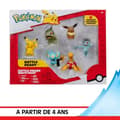 Miniatyrbild 5 av 6: Paket med 6 Pokémon-figurer - BANDAI - JW3614 - 5 cm - Pokémon Battles