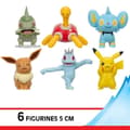 Miniatyrbild 2 av 6: Paket med 6 Pokémon-figurer - BANDAI - JW3614 - 5 cm - Pokémon Battles