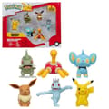 Miniatyrbild 1 av 6: Paket med 6 Pokémon-figurer - BANDAI - JW3614 - 5 cm - Pokémon Battles