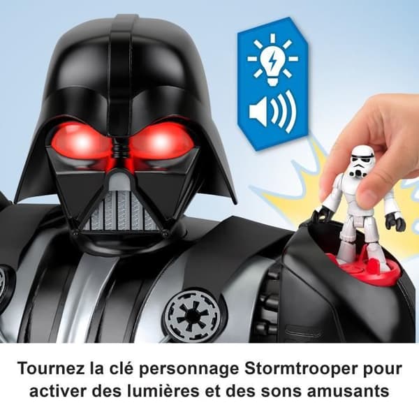 Fisher-Price Imaginext-roboten Darth Vader STAR WARS över 60 cm HXG51