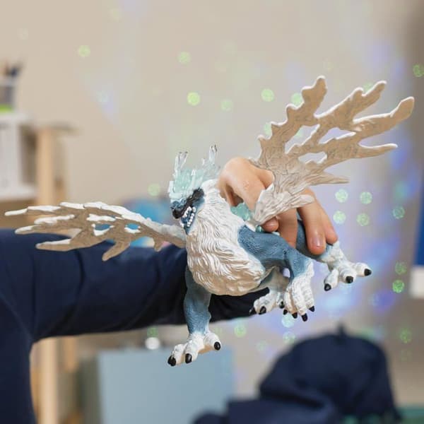 Isdrake, fantasifigur, för barn från 7 år, figur, 19 x 22 x 13 cm - Schleich 70790 ELDRADOR