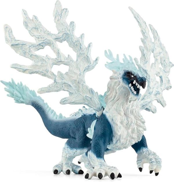 Isdrake, fantasifigur, för barn från 7 år, figur, 19 x 22 x 13 cm - Schleich 70790 ELDRADOR