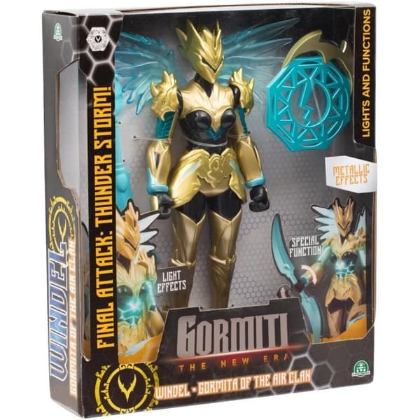 Leddelt figur - GORMITI - Gormiti med luftangreb - Windel - 27 cm - fra 4 år - GRV072
