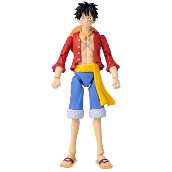 Anime Heroes figur - Bandai - One Piece - Luffy - 17 cm