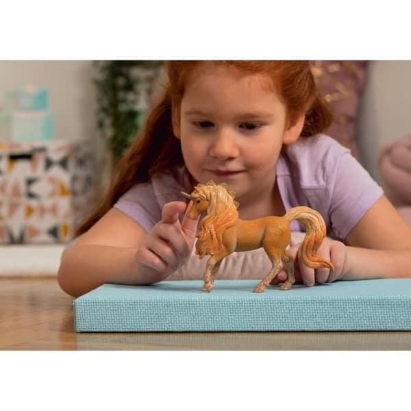 Apollo Enhörningshingst, Mytisk Figur, Present till Barn från 5 År 4 x 16 x 12 cm - Schleich 70822 BAYALA