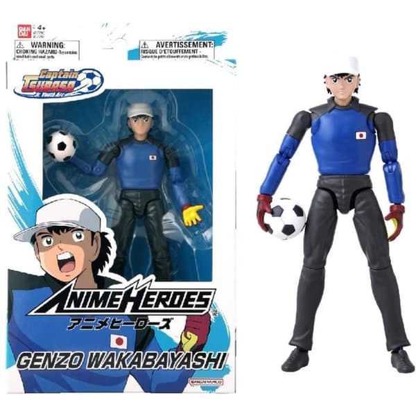 BANDAI - Anime Heroes - Captain Tsubasa - Anime Heroes Figur 17cm - Genzo Wakabayashi - 37792