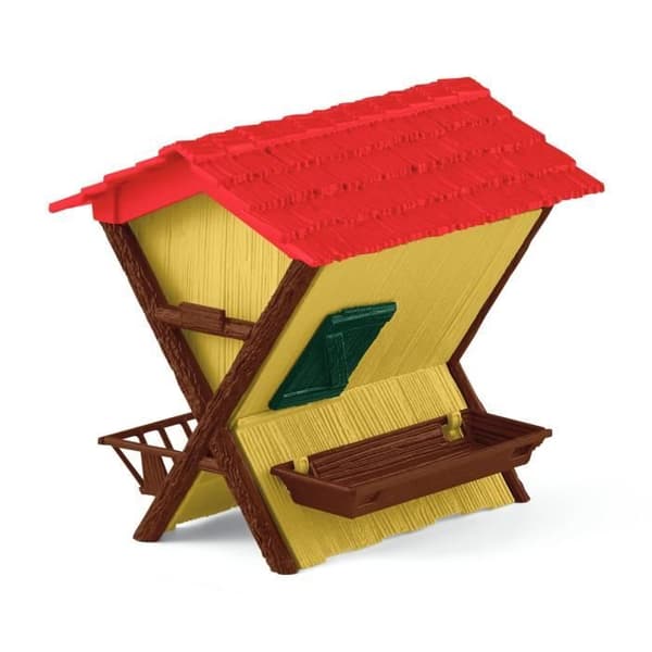 Schleich 42658 Farm World Skovdyrehytte, til børn fra 3 år