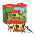 Miniatyrbillede 1 af 6: Schleich 42658 Farm World Skovdyrehytte, til børn fra 3 år
