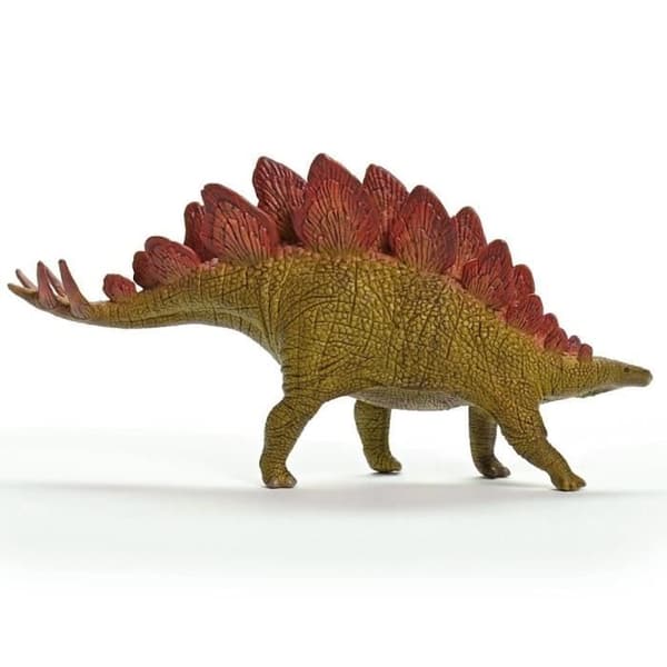 Schleich 15040 Dinosaurer Stegosaurus Figur med Realistiske Detaljer til Børn fra 4 år