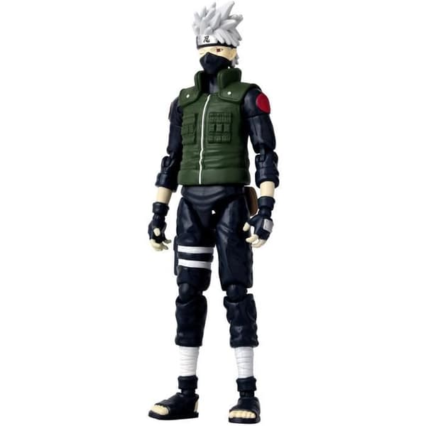 Anime Heroes -hahmo - Bandai - Naruto Shippuden - Kakashi Hatake (neljäs suuri ninjasota) - 17 cm