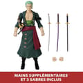 Miniatyrbillede 4 af 6: BANDAI Anime Heroes - One Piece - Anime Heroes 17 cm figur - Roronoa Zoro