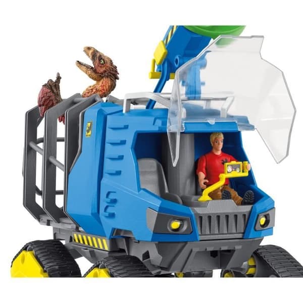 Dinosaurie-fångstfordon - Dinosauriefigurset - Schleich 42604 Dinosaurieleksaks - Från 4 år