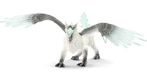 Isgriffon, actionfigur, realistisk og holdbart Schleich-legetøj med bevægelige vinger - gave til drenge og piger i alderen 7 år