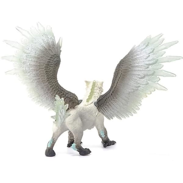 Isgriffon, actionfigur, realistisk og holdbart Schleich-legetøj med bevægelige vinger - gave til drenge og piger i alderen 7 år