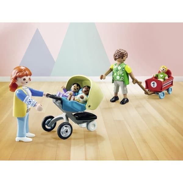 PLAYMOBIL 71649 Barnvakt baby, My Life, Kampanjpaket, 74 delar, Från 4 år