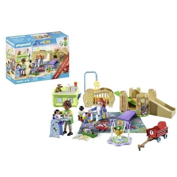 PLAYMOBIL 71649 Barnvakt baby, My Life, Kampanjpaket, 74 delar, Från 4 år