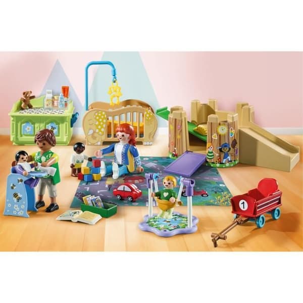 PLAYMOBIL 71649 Barnvakt baby, My Life, Kampanjpaket, 74 delar, Från 4 år
