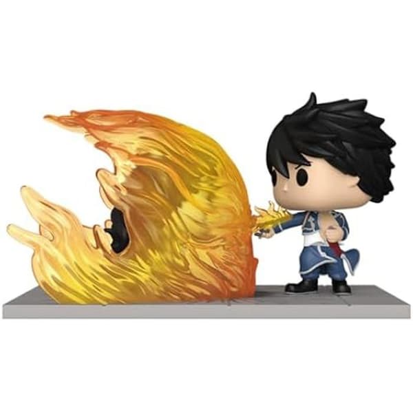 Figur - Funko - Mustang Vs Lust - Vinyl - 9,5 cm - Fullmetal Alchemist: Brotherhood