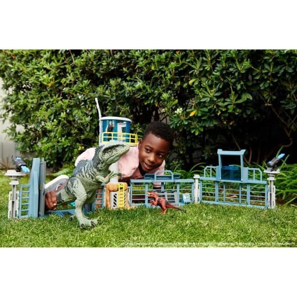 Jurassic World - Giant Dino Supreme Attack - Actionfigurer - 4 år och + - 54 cm