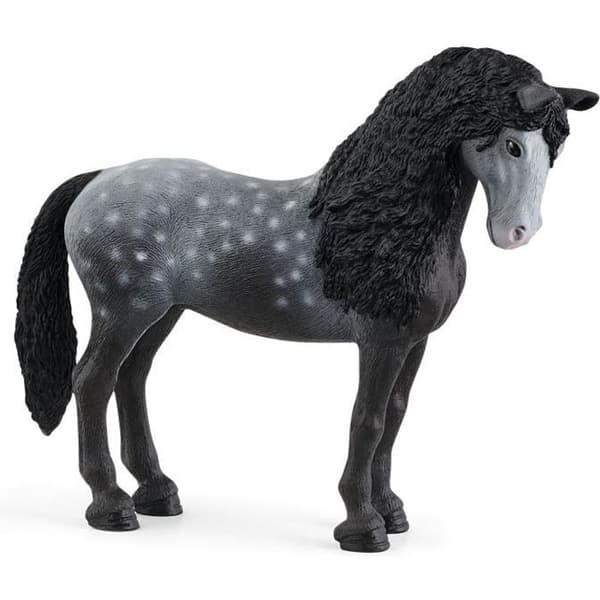 Figurine Stoert Jument Renras, Lång vågig man, Schleich 13922 Horse Club