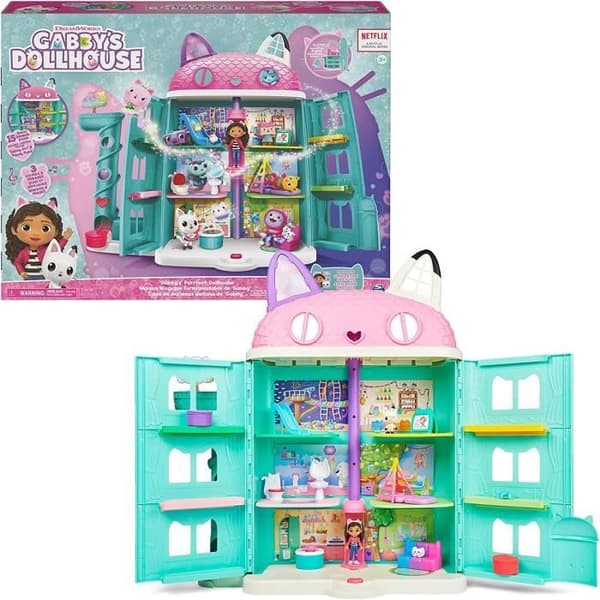 Gabby's Magic House - Interactive Giant Replica - 2 figurer + 15 lekelement