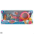 Miniatyrbild 4 av 5: Playset Colorbaby Isabella 6 antal 28,5 x 14,5 x 7 cm Vagn