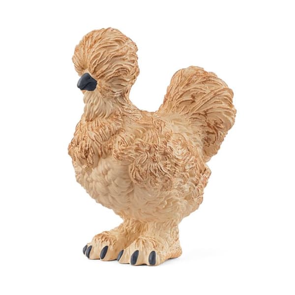 Figurine - SCHLEICH - Sidenhöns - Flerfärgad - 3 år och uppåt - 2 x 4 x 4 cm