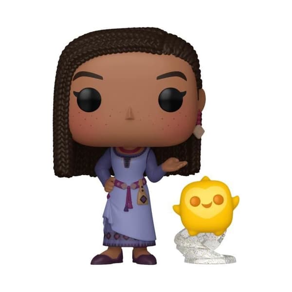 Funko Pop! Disney: Wish - Asha med stjärna - Grå och flerfärgad - Vuxen