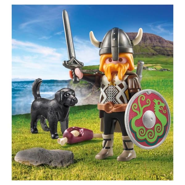 71755 Viking med hund