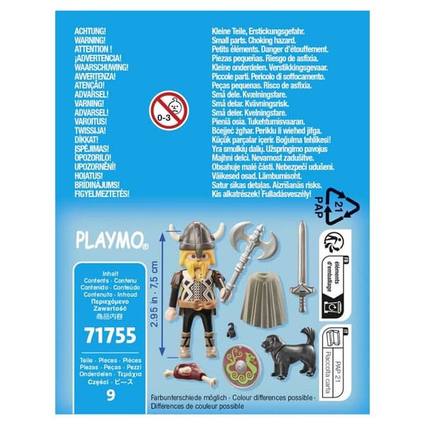 71755 Viking med hund